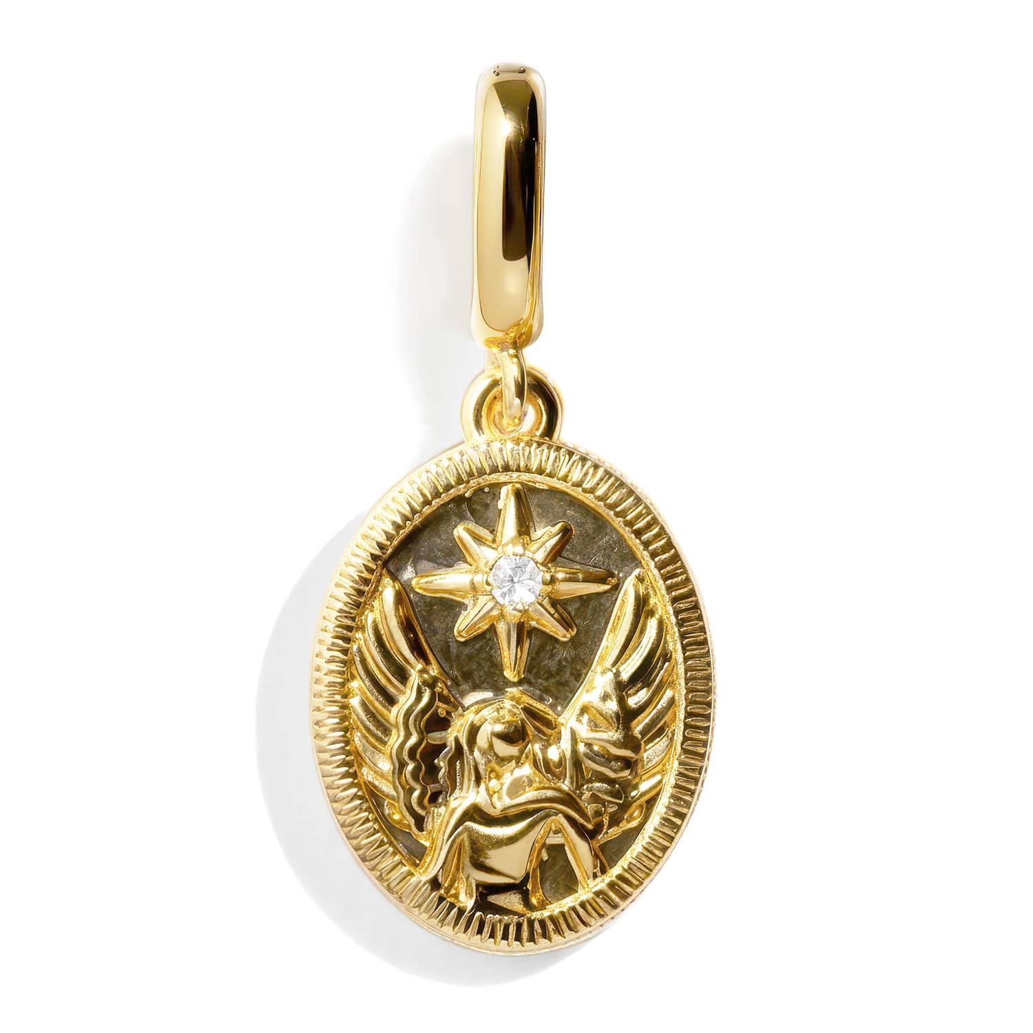Angel Medallion Charm - Image 2
