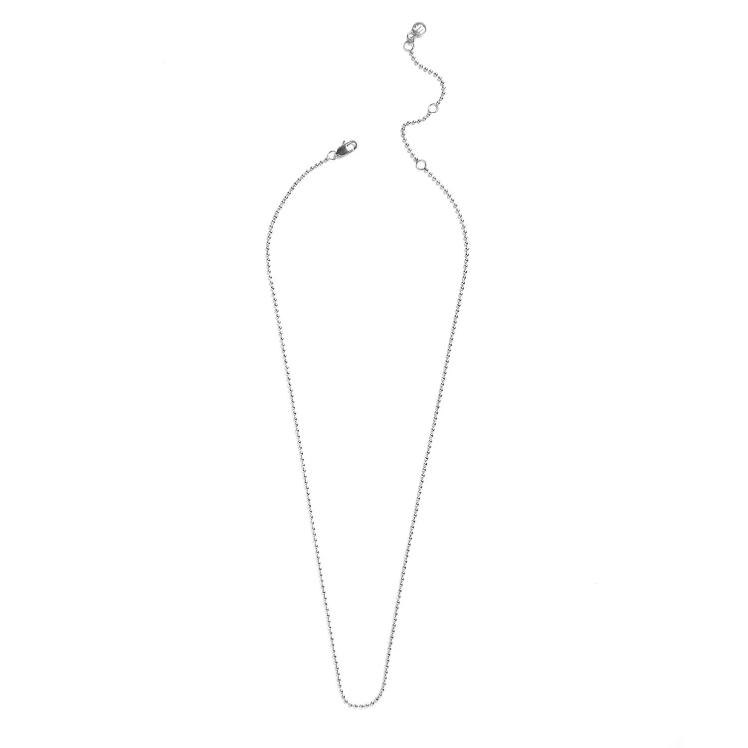 Ball Chain Charm Starter Necklace - Image 3