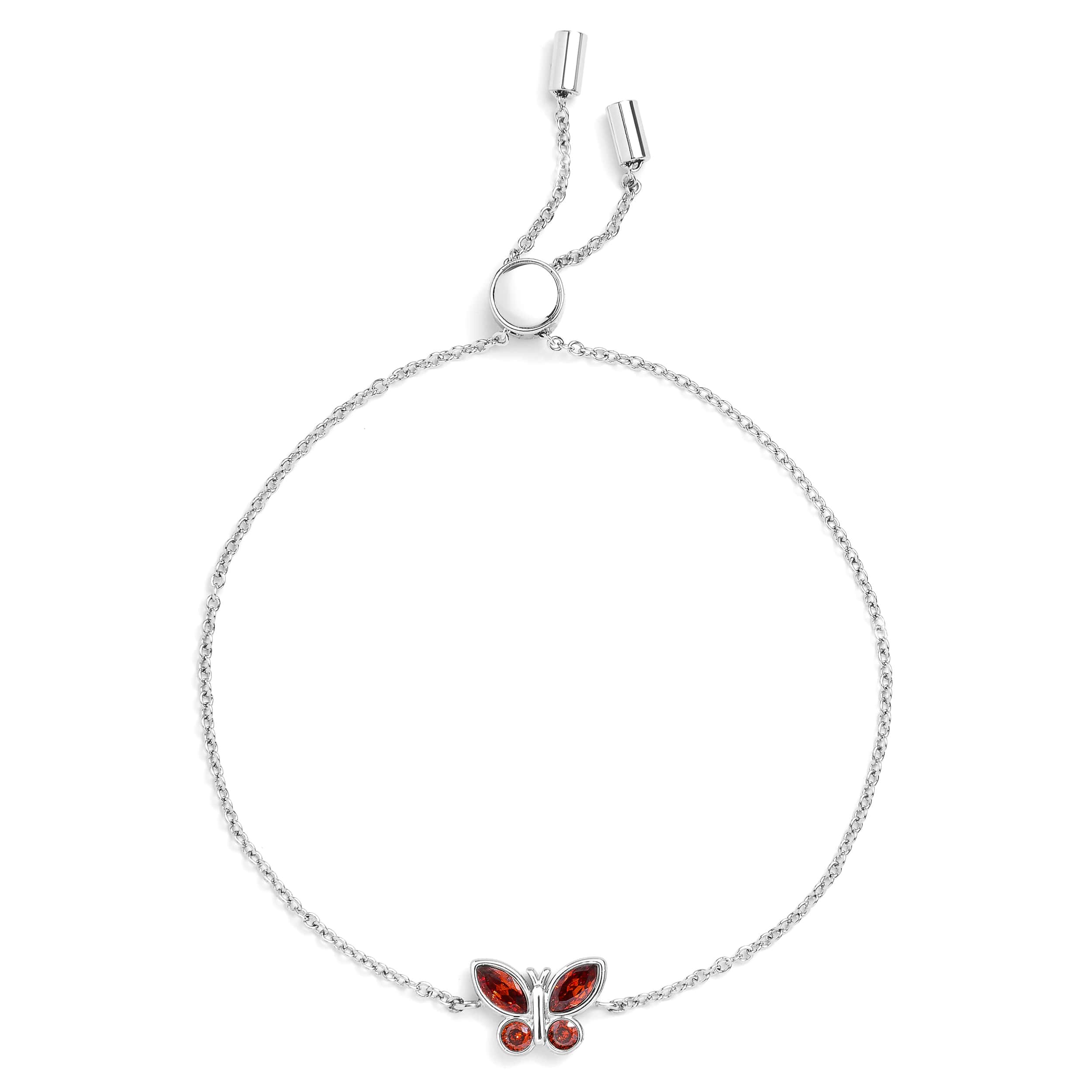 Birthstone Butterfly Bracelet - Image 11
