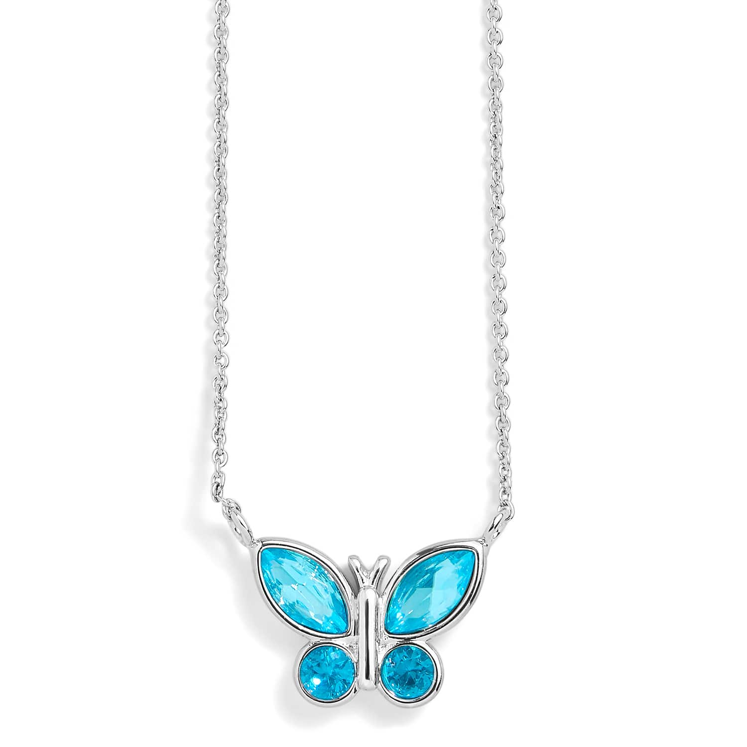 Birthstone Butterfly Necklace - Image 5