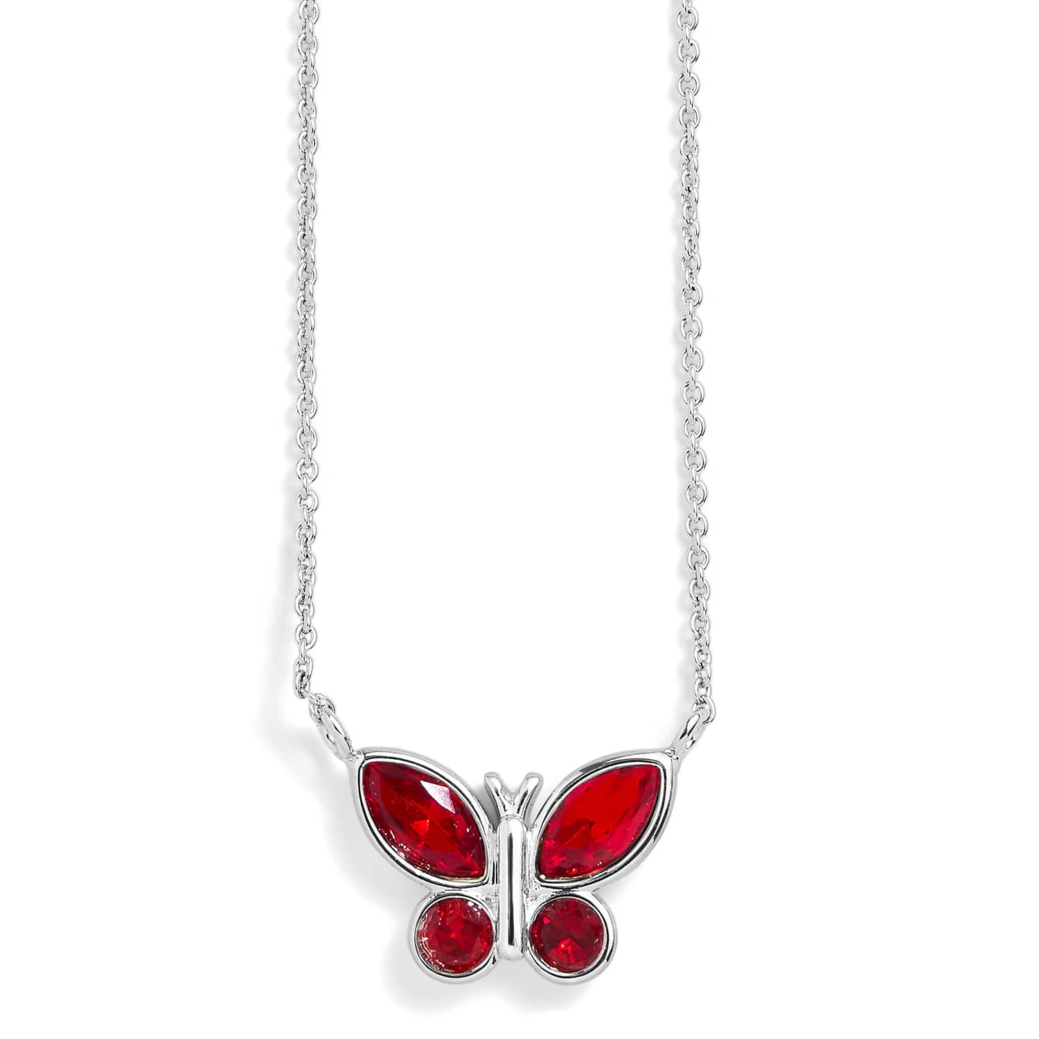 Birthstone Butterfly Necklace - Image 8