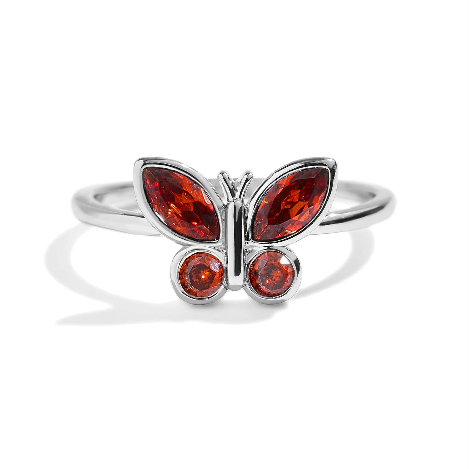 Birthstone Butterfly Ring - Image 11