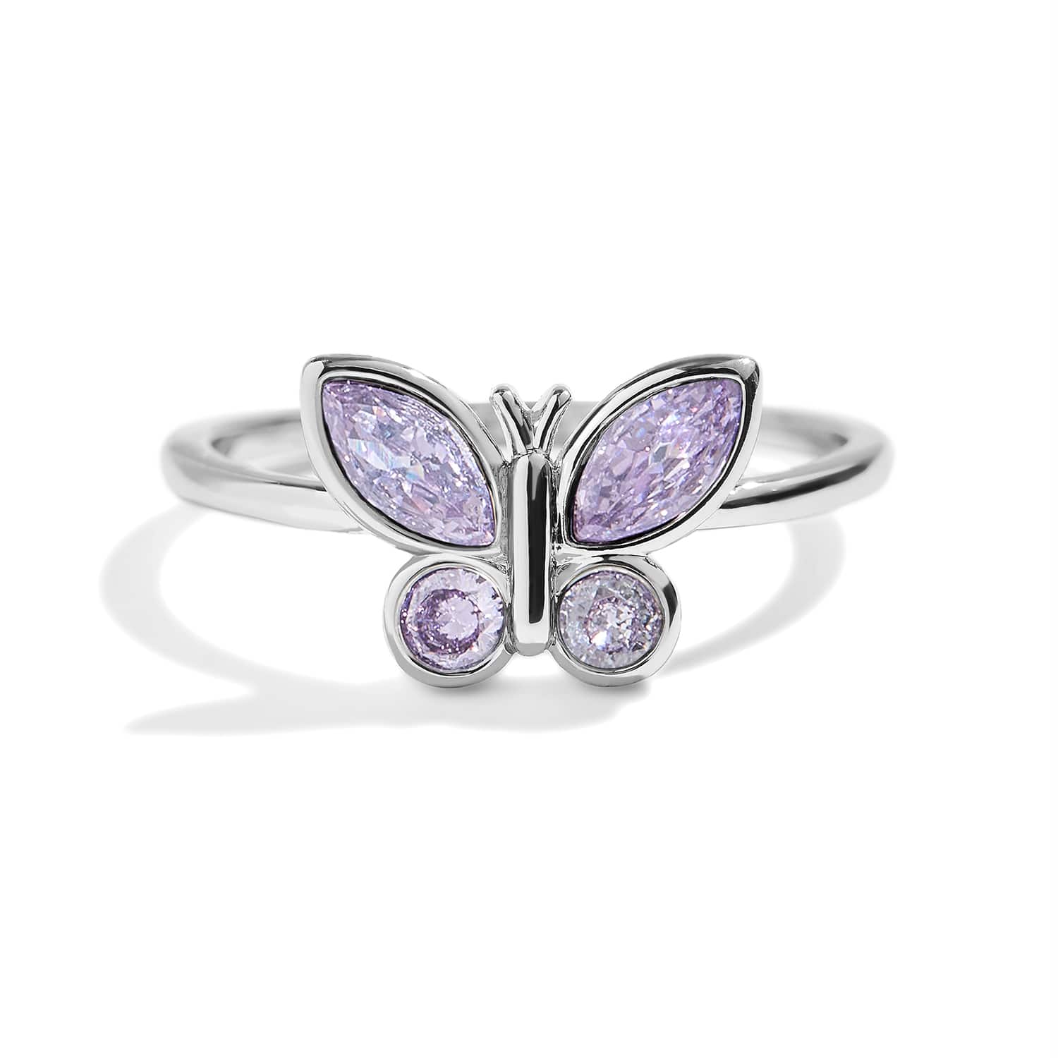 Birthstone Butterfly Ring - Image 3
