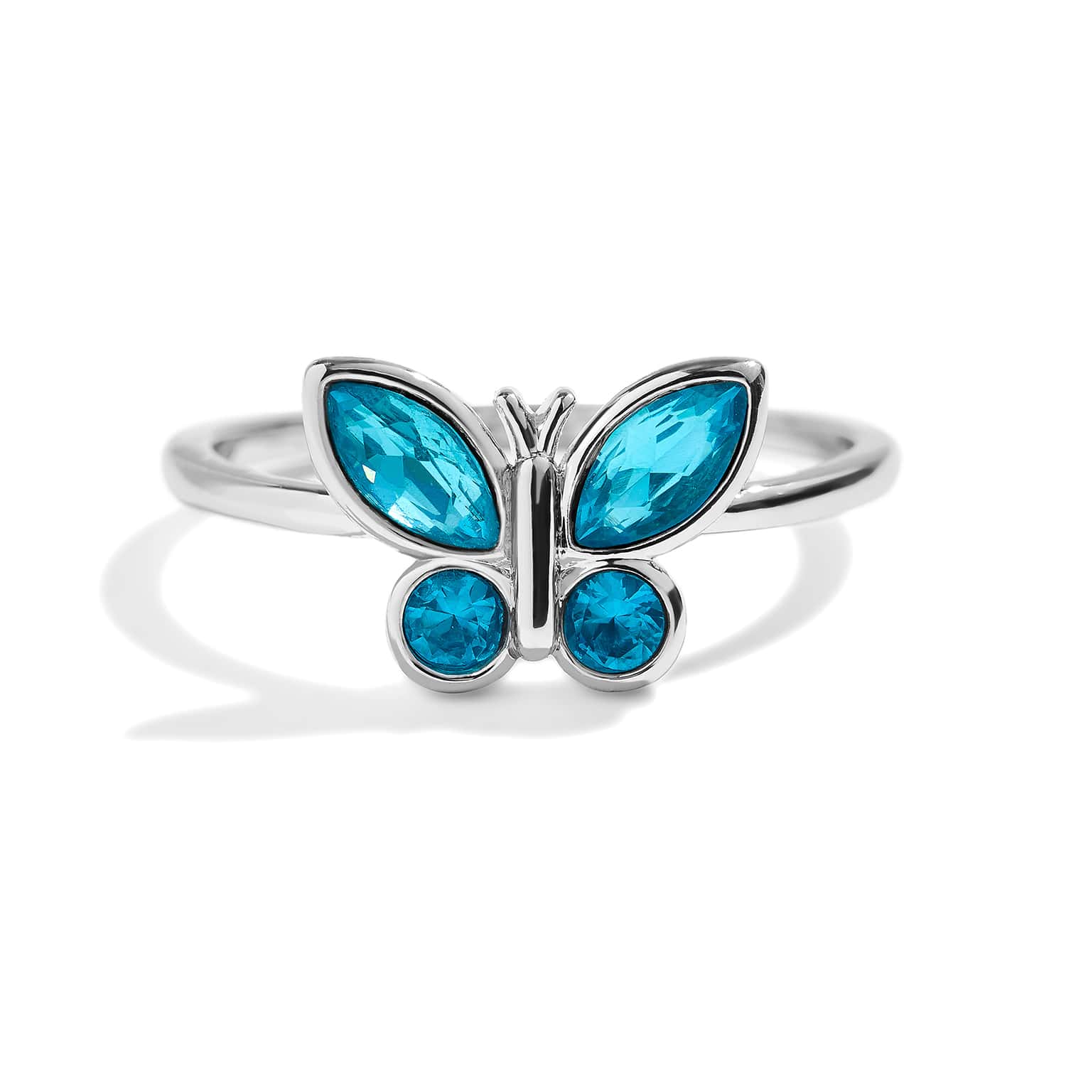 Birthstone Butterfly Ring - Image 5