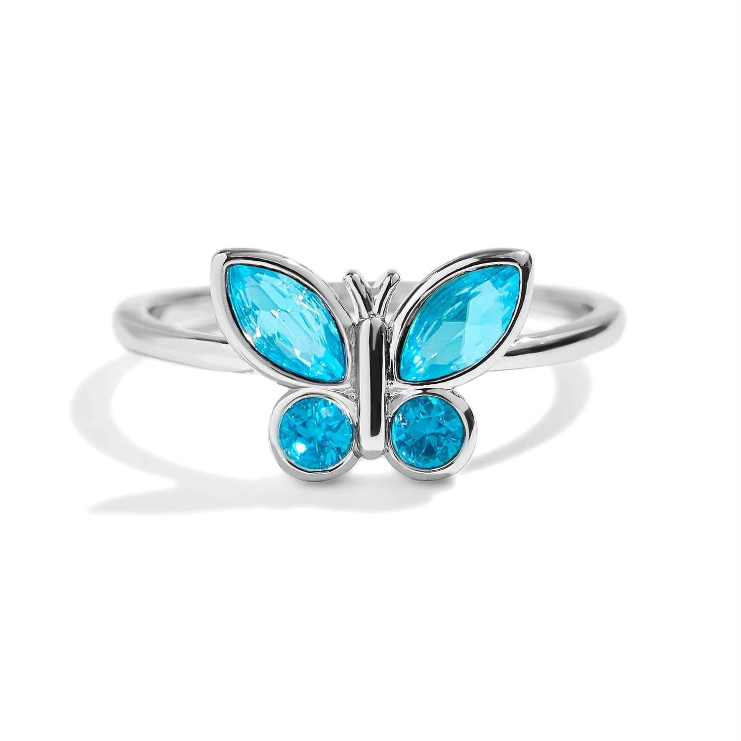Birthstone Butterfly Ring - Image 6