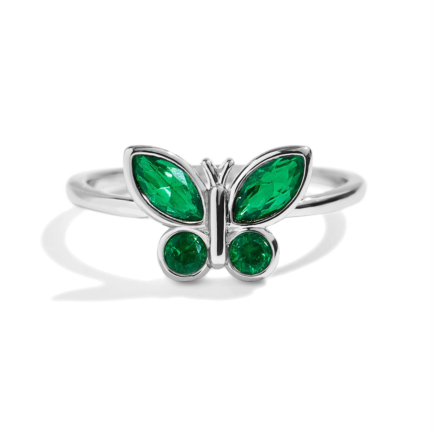 Birthstone Butterfly Ring - Image 7
