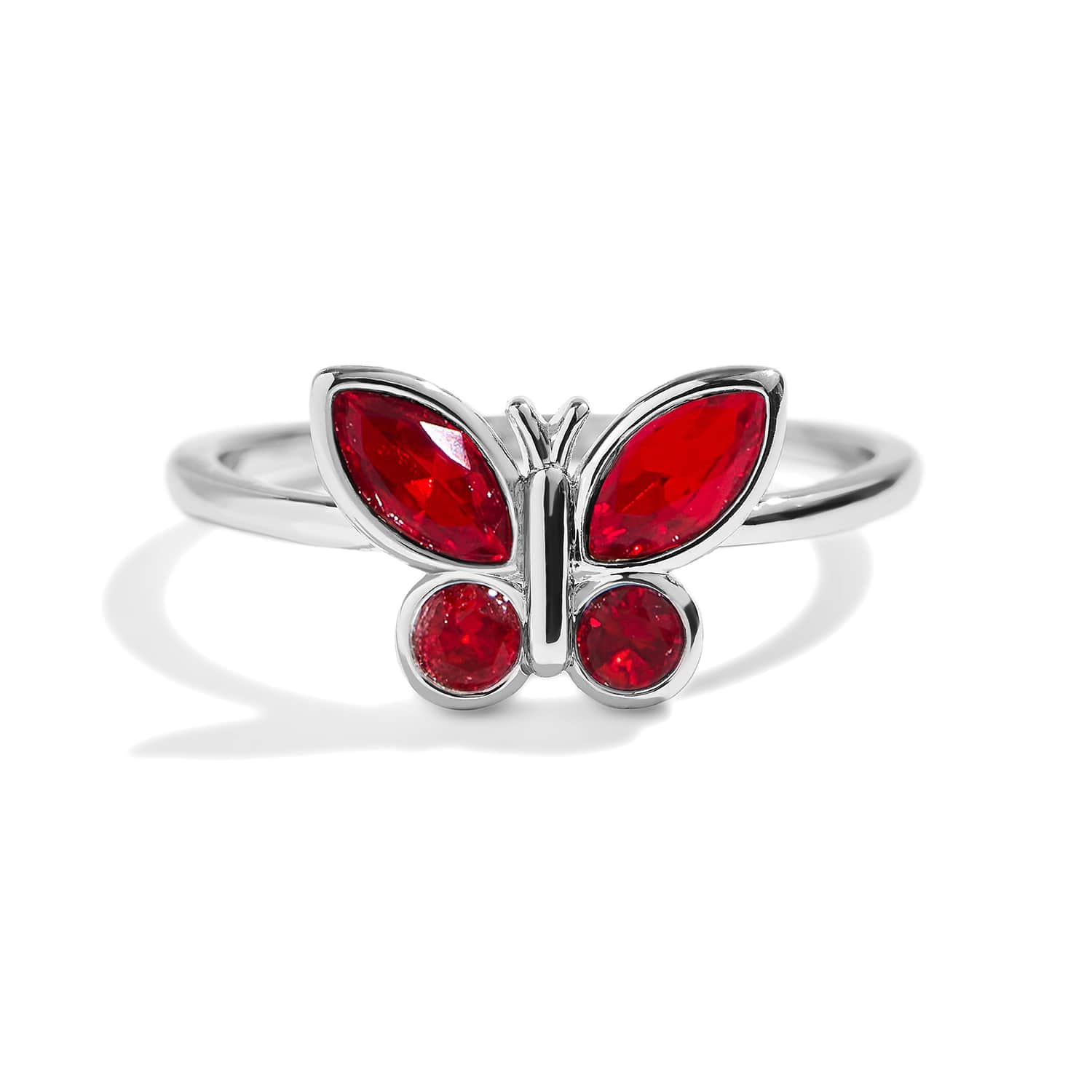 Birthstone Butterfly Ring - Image 8
