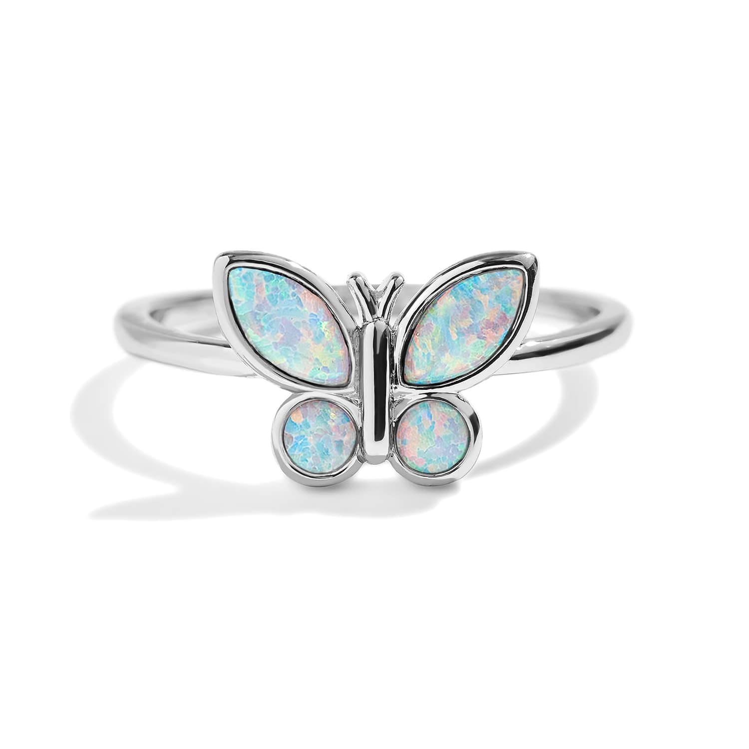 Birthstone Butterfly Ring - Image 9