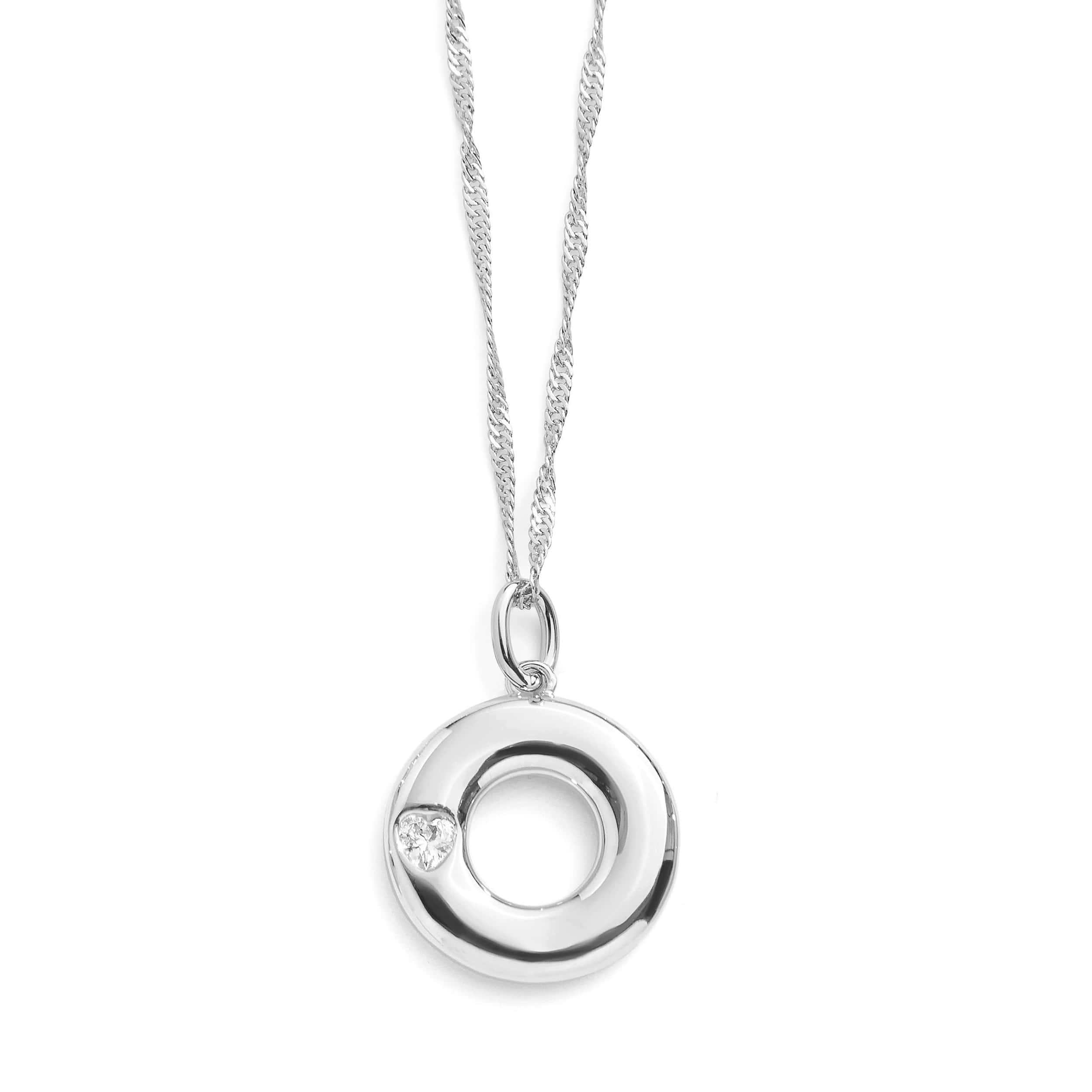 Bubble Letter Initial Necklace - Image 29
