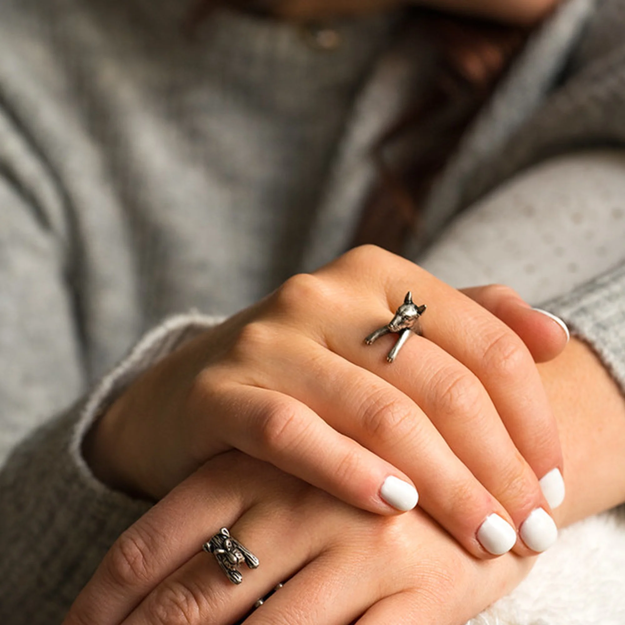 Bull Terrier Wrap Ring - Image 2