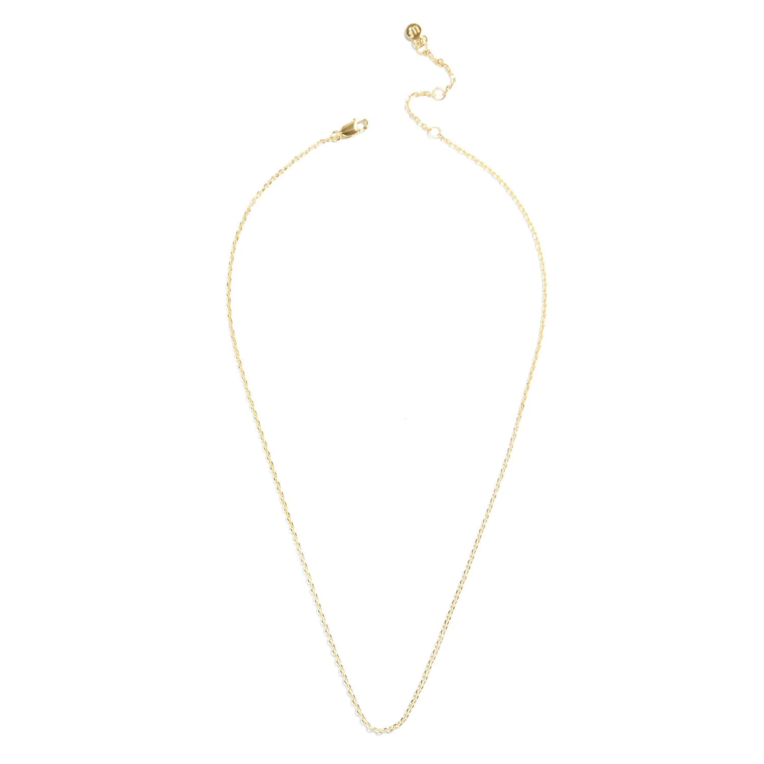 Cable Chain Charm Starter Necklace - Image 4