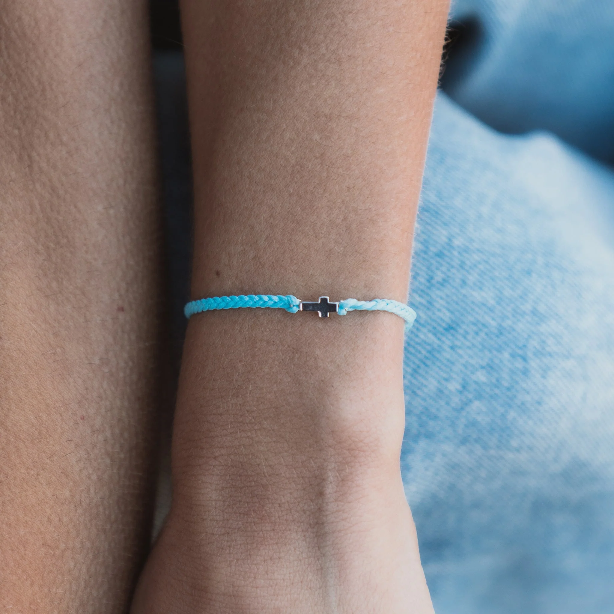 Cross Cord Bracelet - Image 3