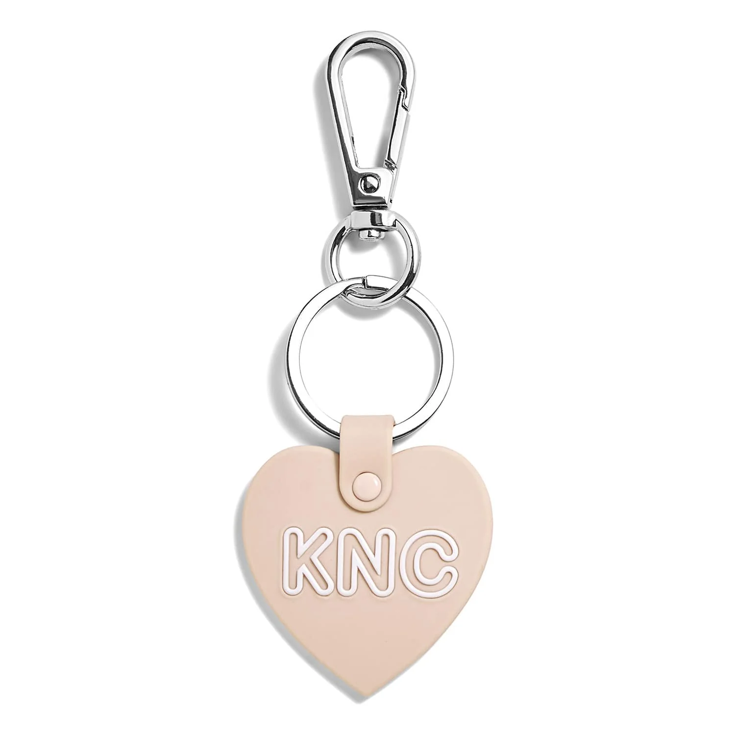 Custom Monogram Heart Keychain - Image 3
