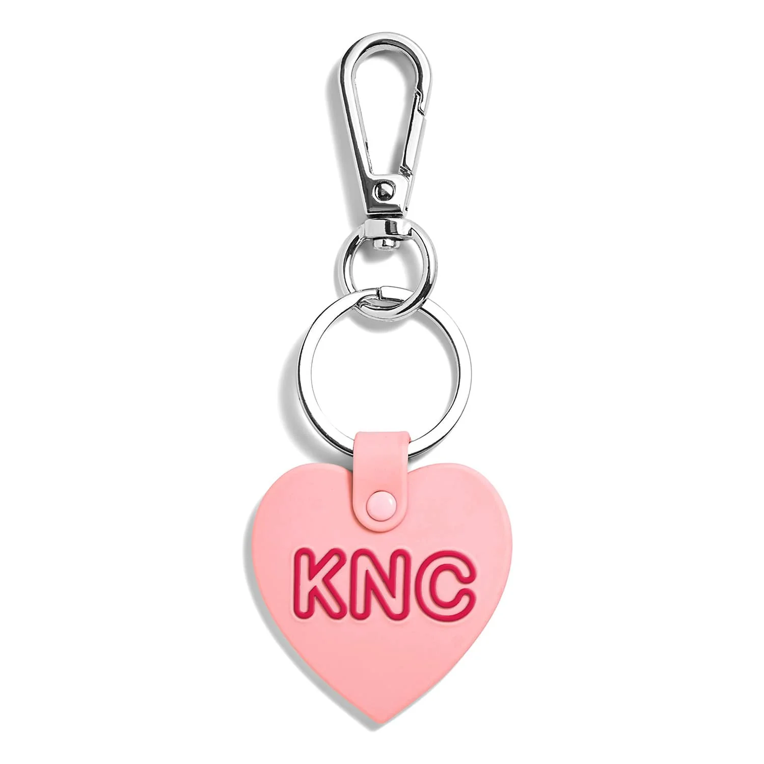 Custom Monogram Heart Keychain - Image 4