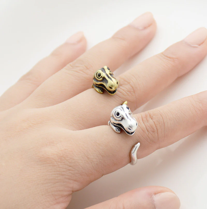 Dinosaur Wrap Ring