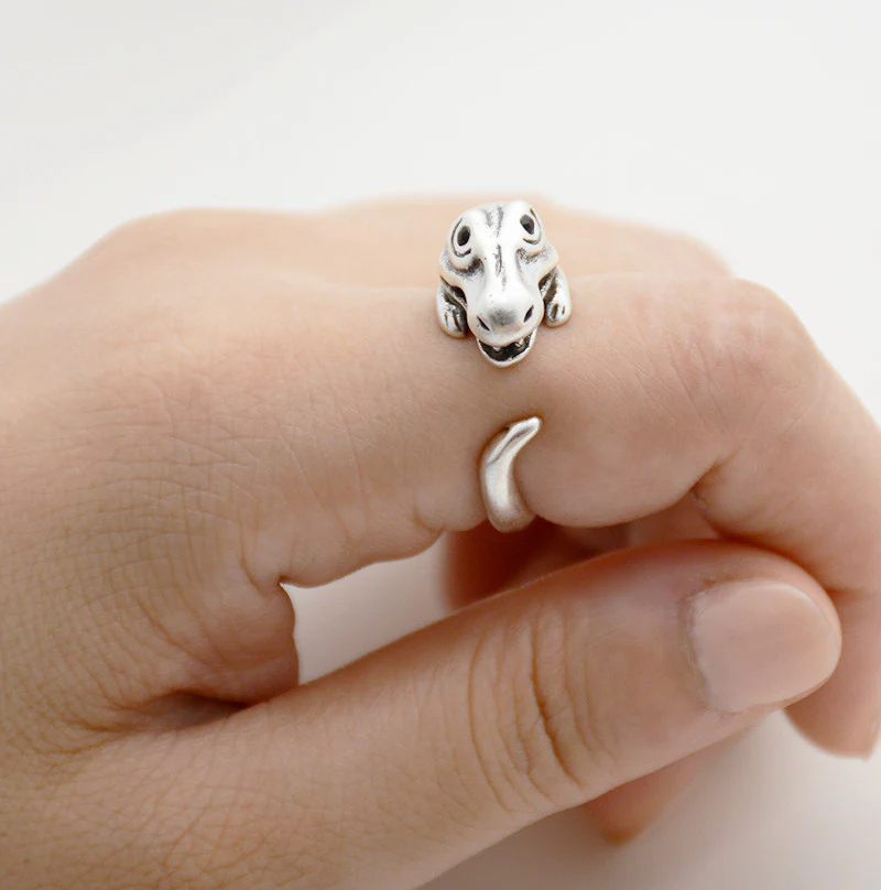 Dinosaur Wrap Ring - Image 2