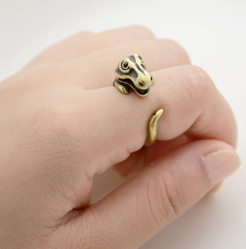 Dinosaur Wrap Ring - Image 3