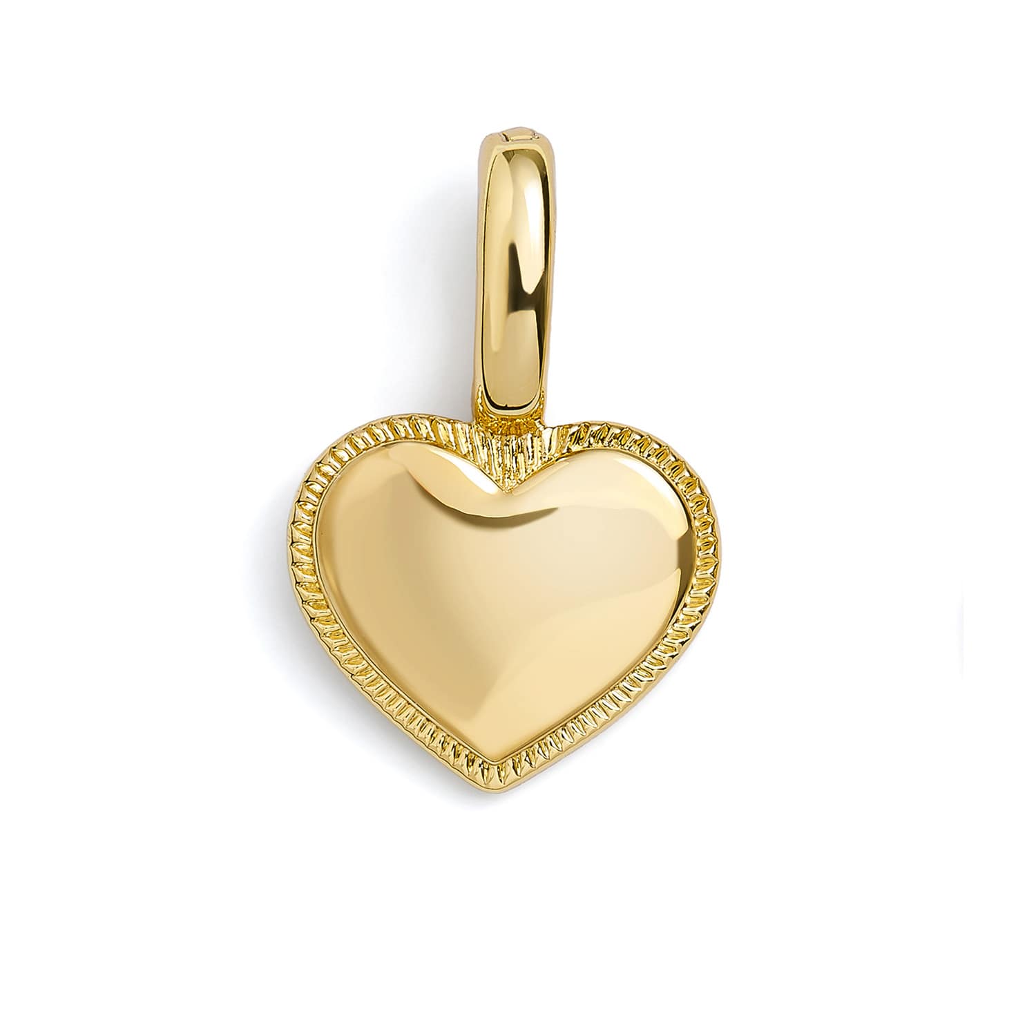 Engravable Heart Charm - Image 2
