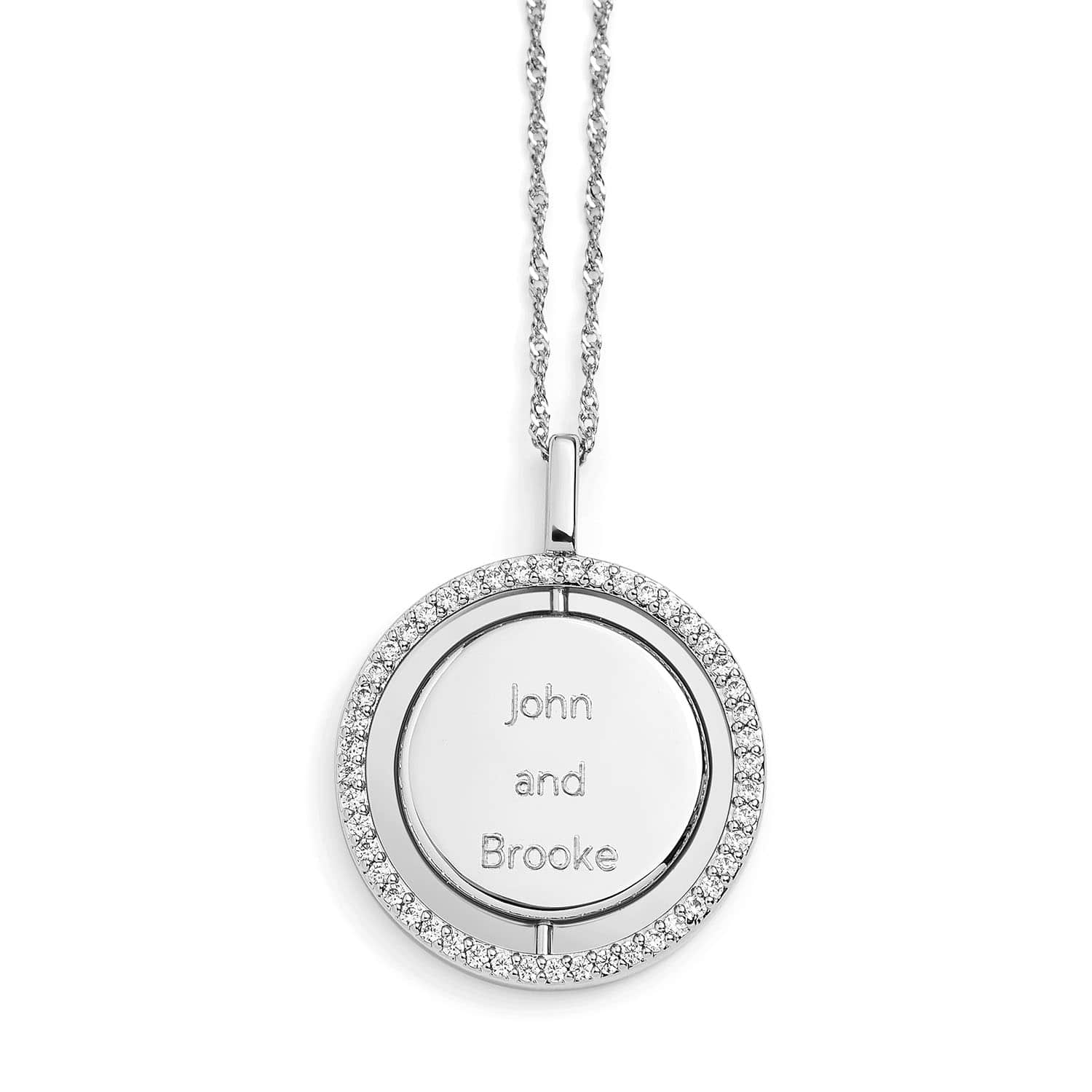 Engravable Spin Necklace - Image 4