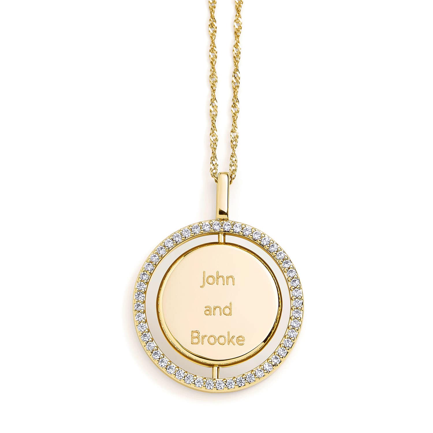 Engravable Spin Necklace - Image 7