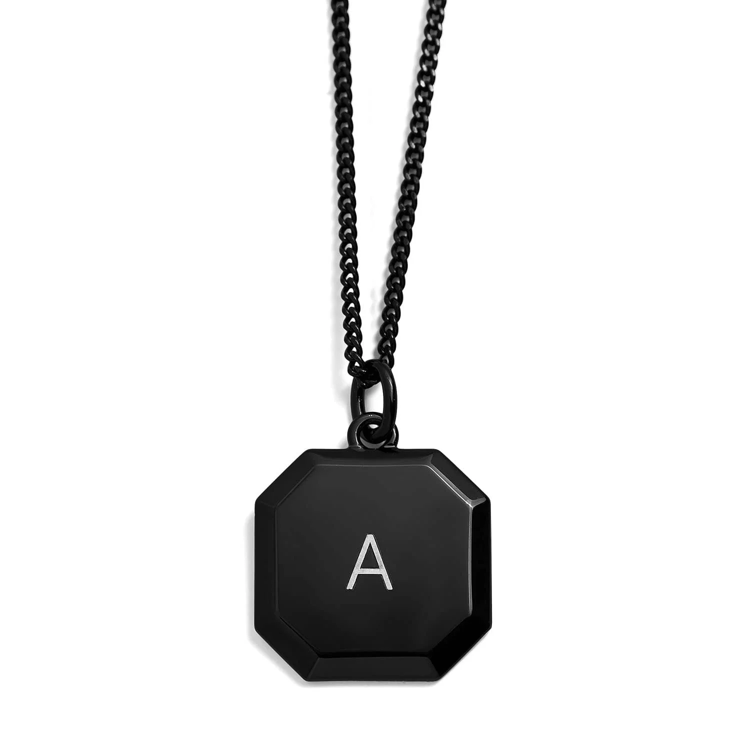 Engravable Square Necklace - Image 4