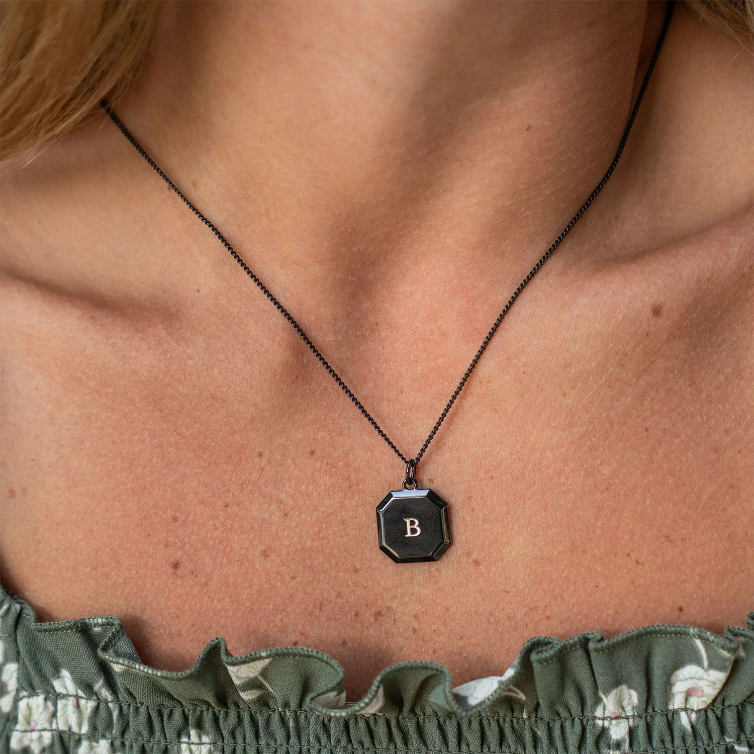Engravable Square Necklace - Image 5