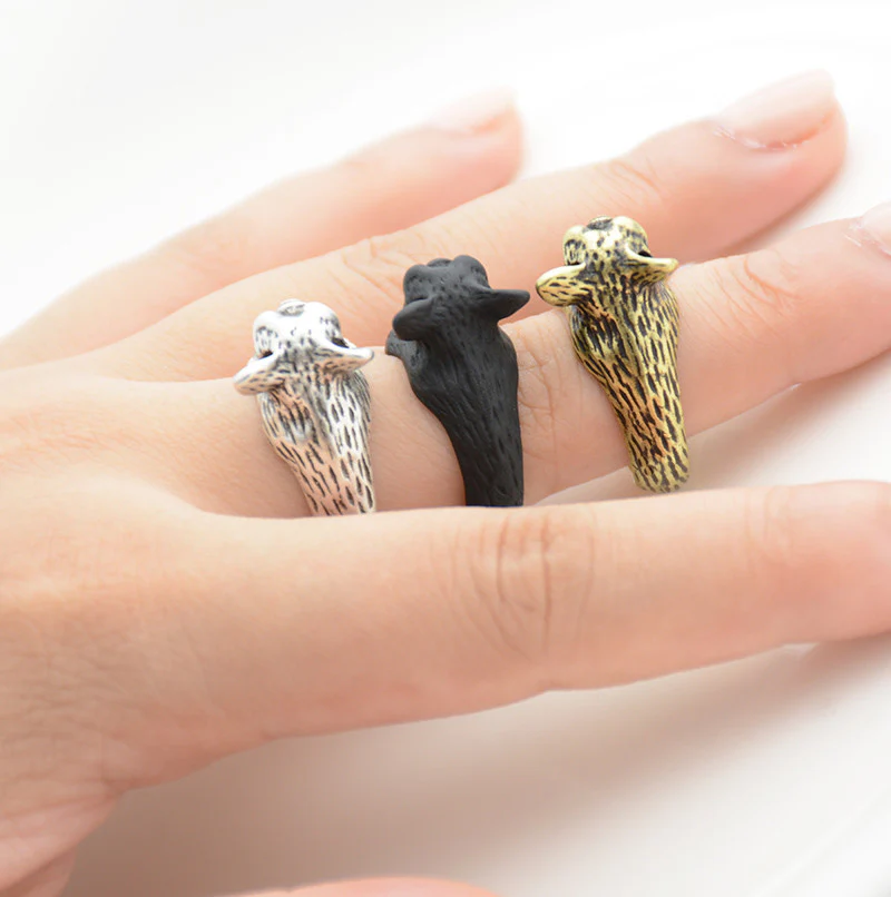 French Bull Dog Wrap Ring - Image 5