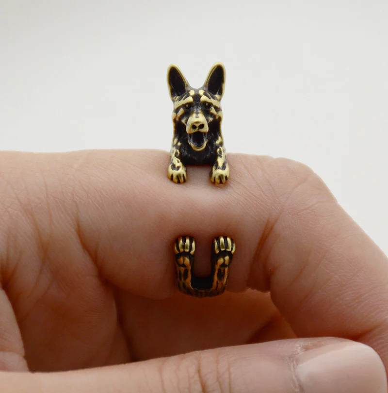 German Shepherd Wrap Ring - Image 3