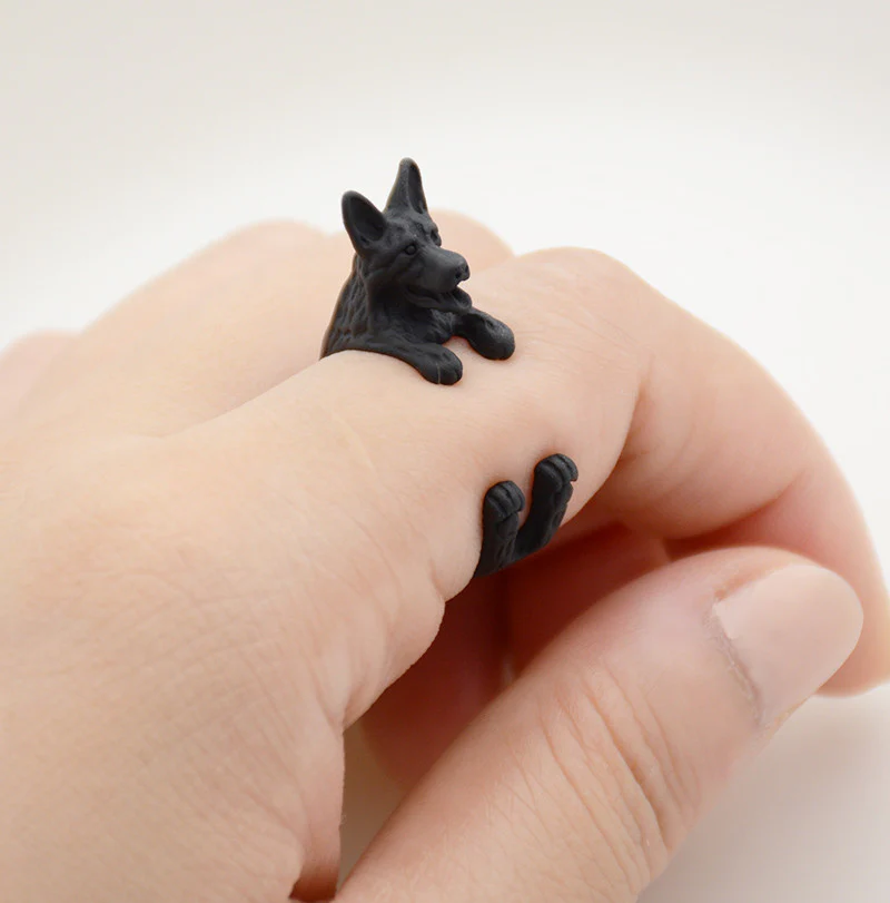 German Shepherd Wrap Ring - Image 4