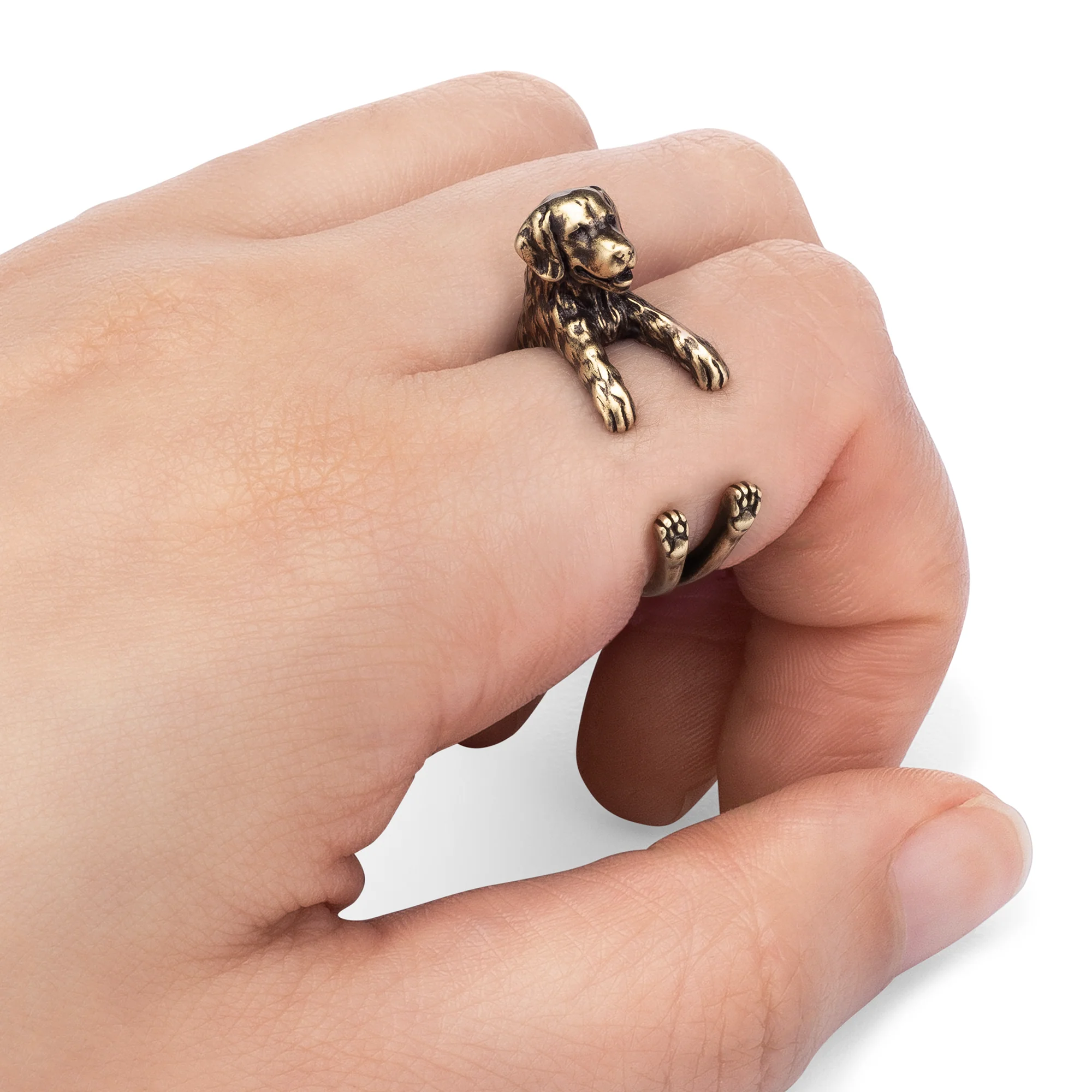 Golden Retriever Wrap Ring - Image 4