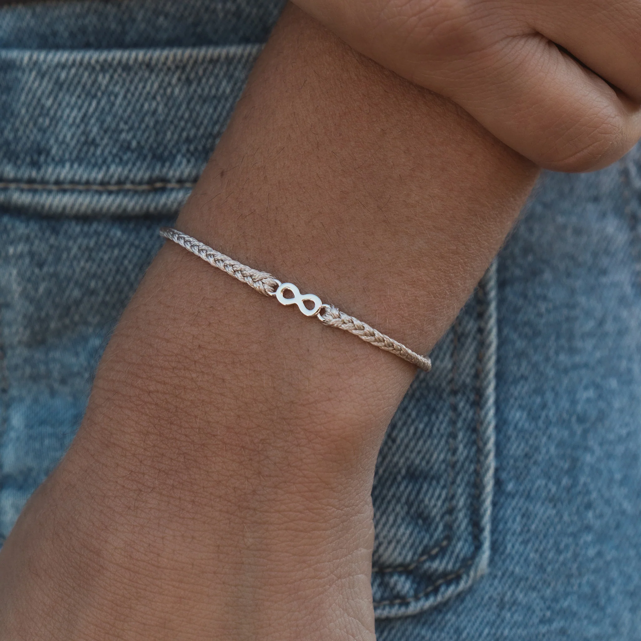 Infinity Cord Bracelet - Image 4