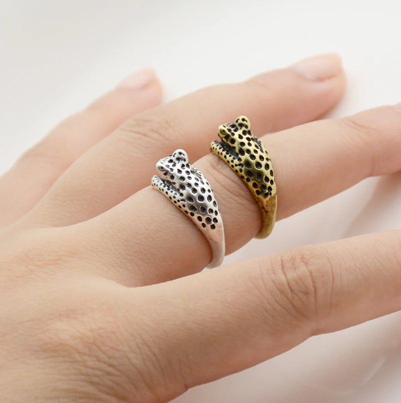 Leopard Wrap Ring - Image 4
