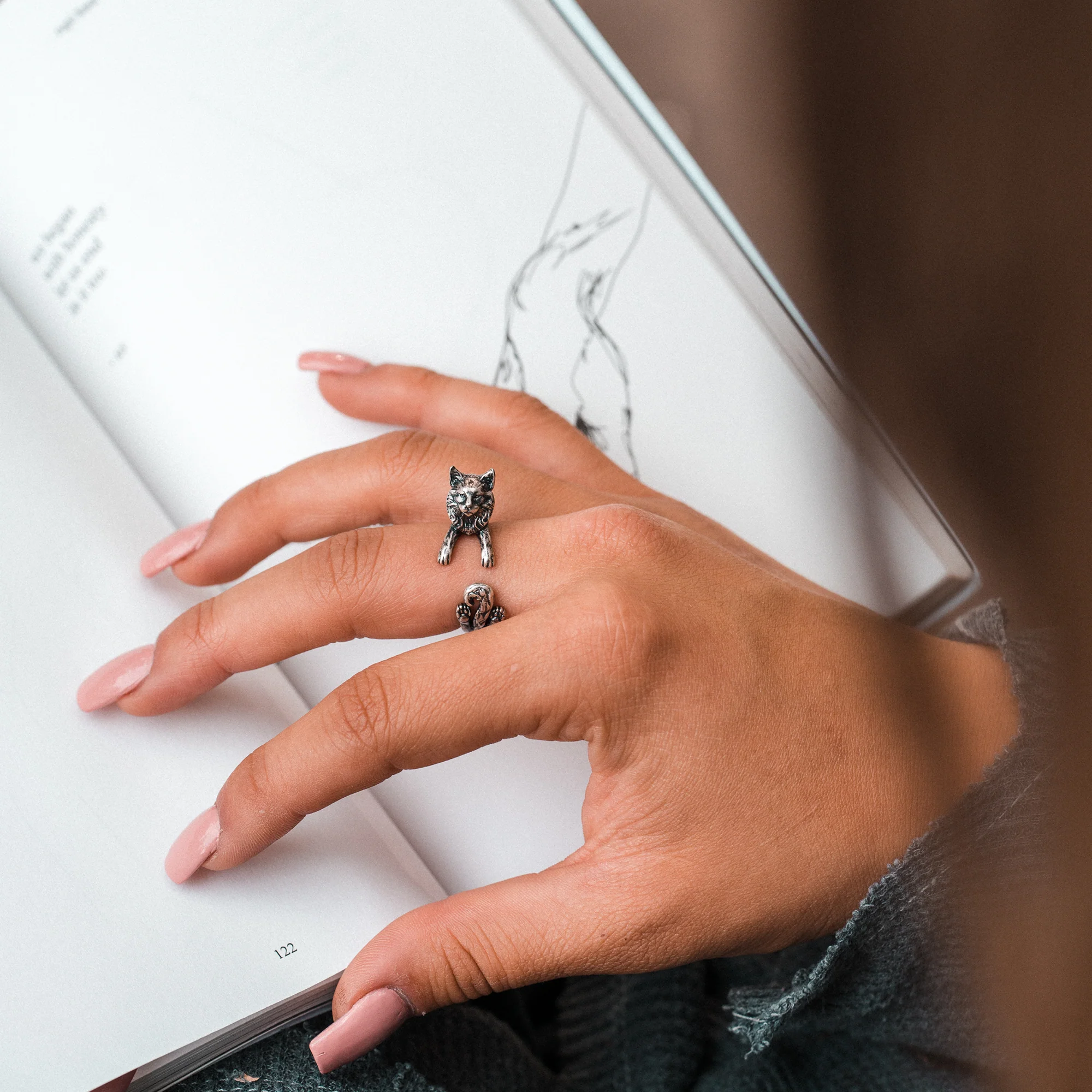 Maine Coon Wrap Ring - Image 3