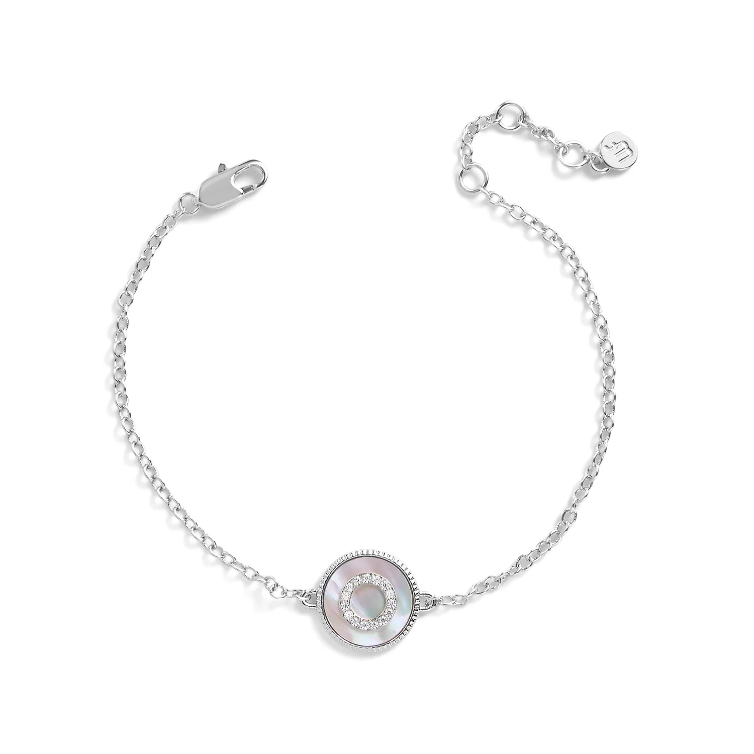 Mother of Pearl Initial Bracelet - Image 16