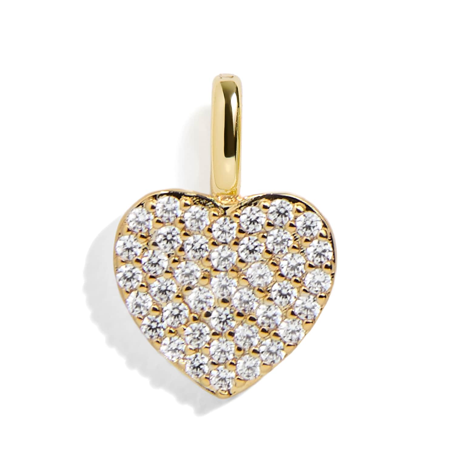 Pavé Heart Charm - Image 3