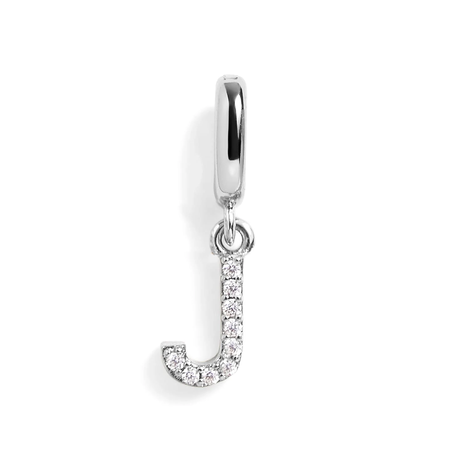 Pavé Letter Charm - Image 10