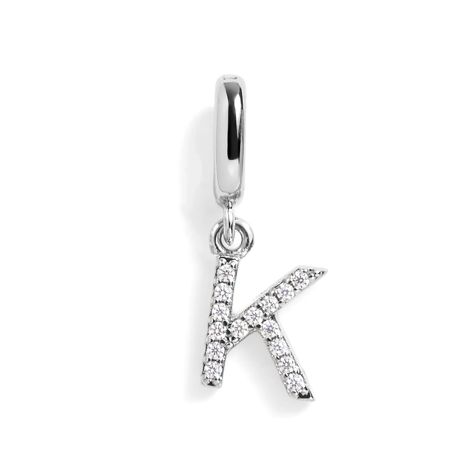 Pavé Letter Charm - Image 11