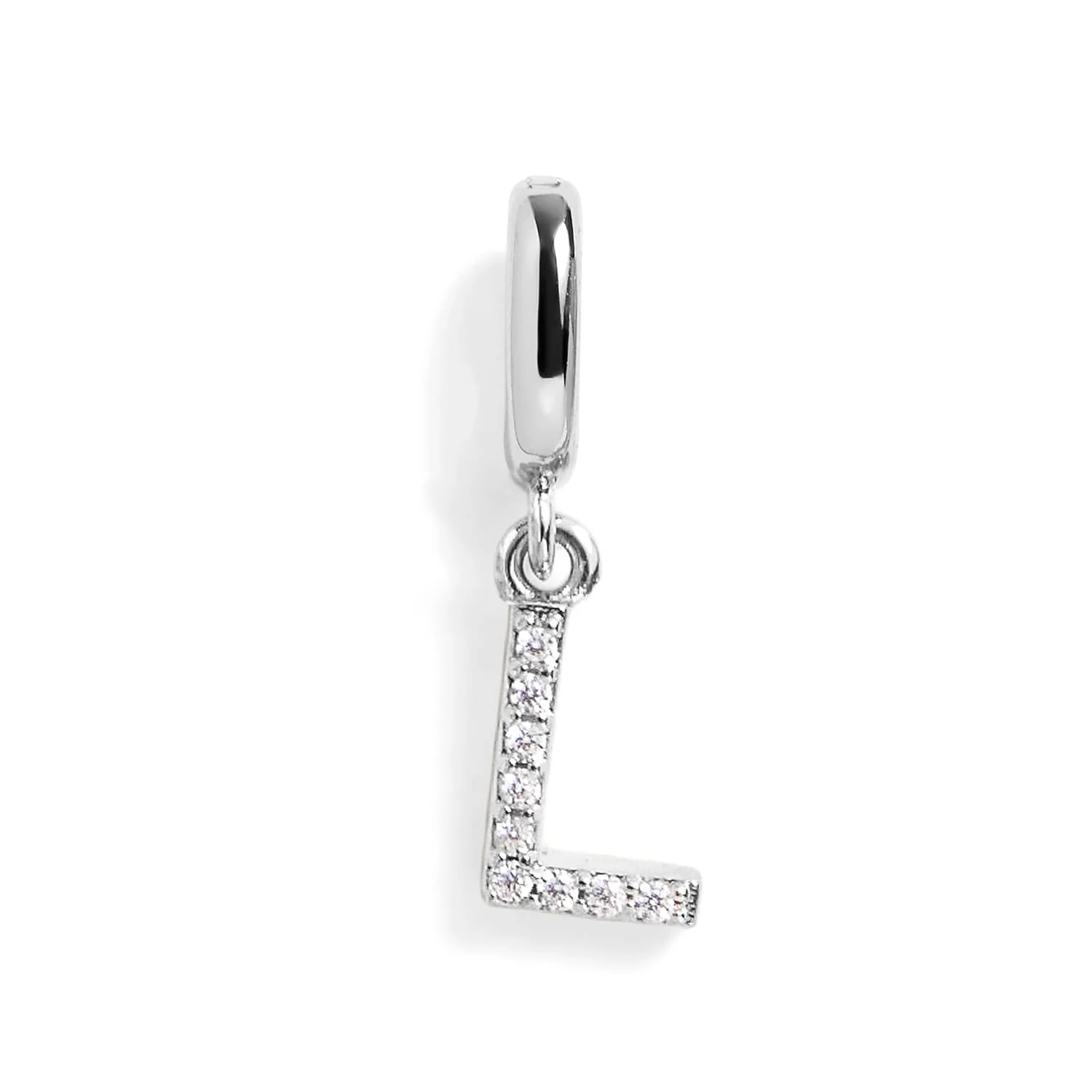 Pavé Letter Charm - Image 12