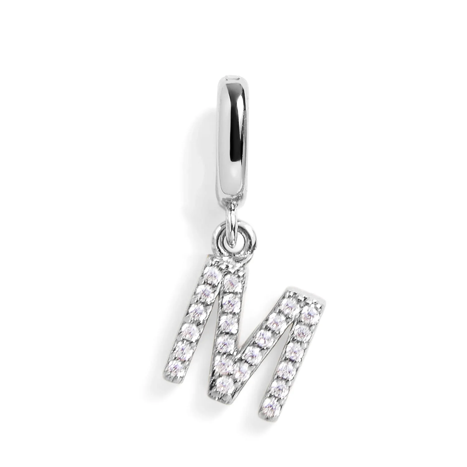 Pavé Letter Charm - Image 13