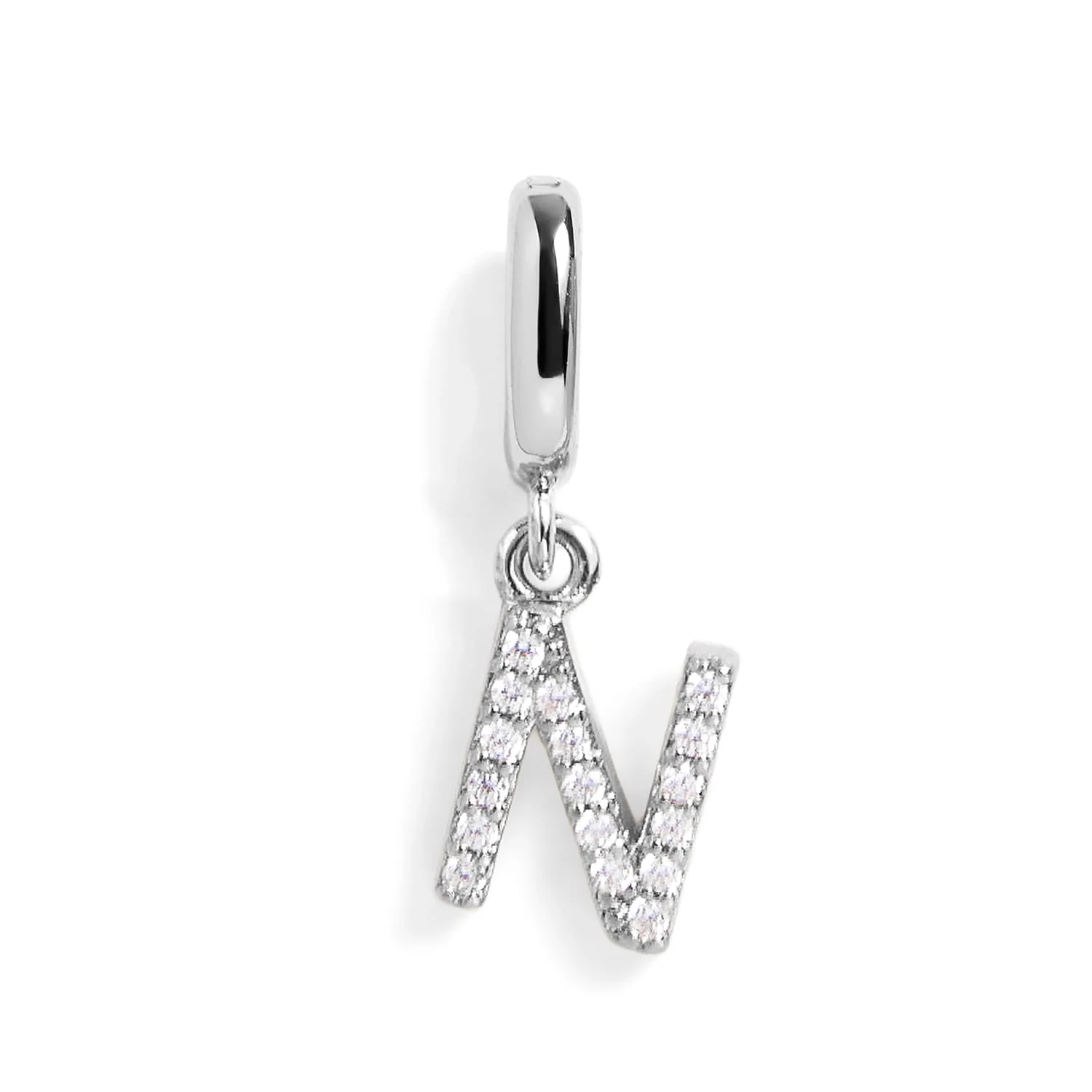 Pavé Letter Charm - Image 14