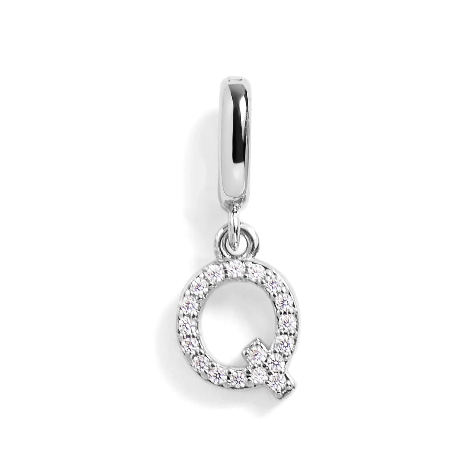 Pavé Letter Charm - Image 17