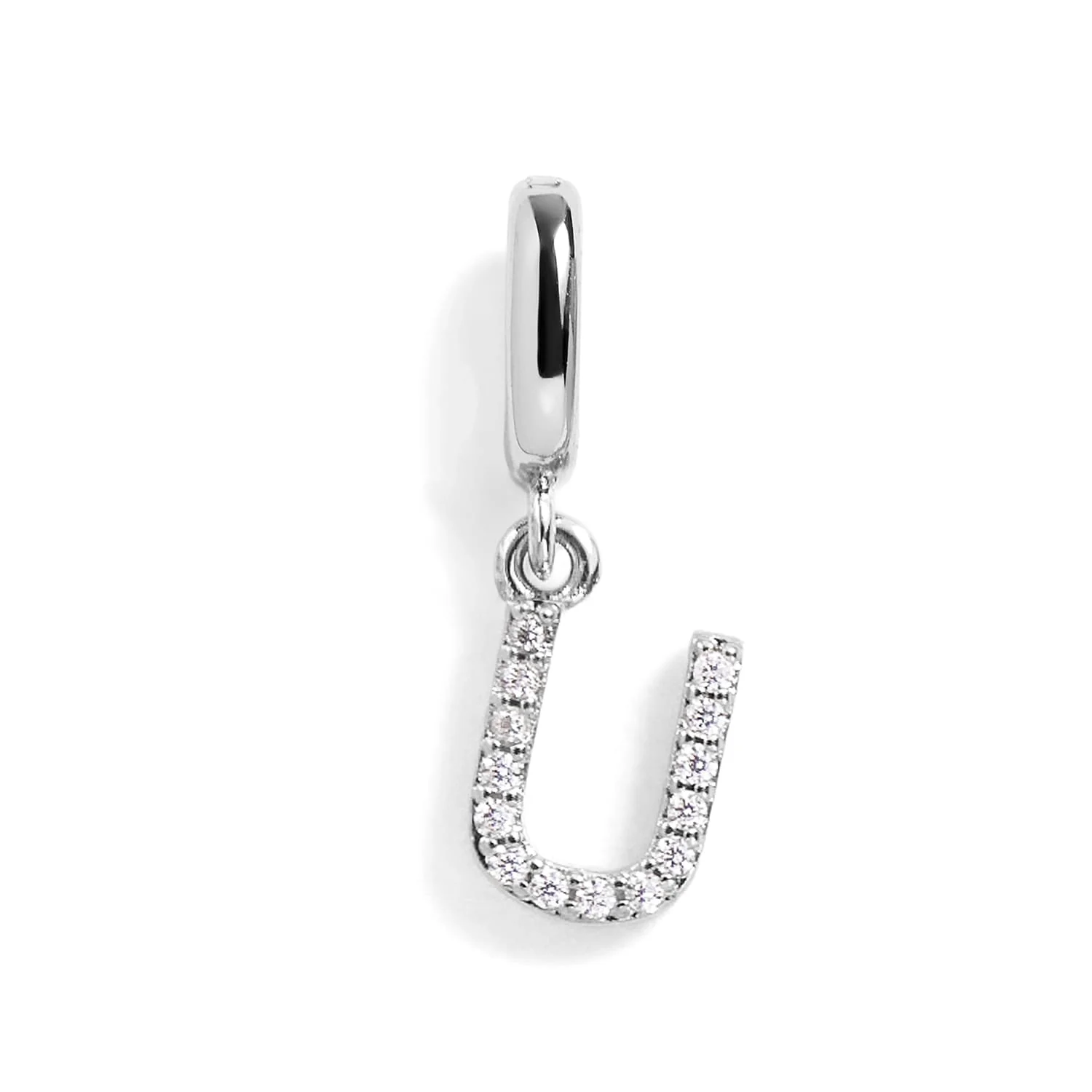 Pavé Letter Charm - Image 21