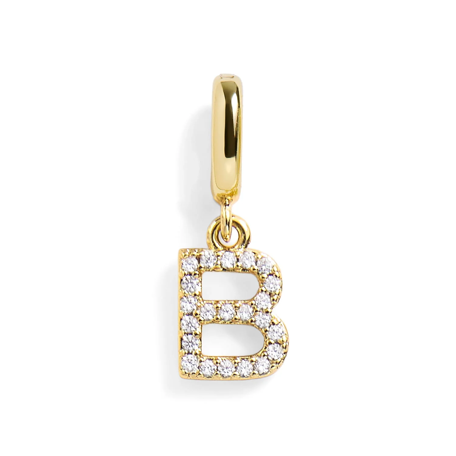 Pavé Letter Charm - Image 29