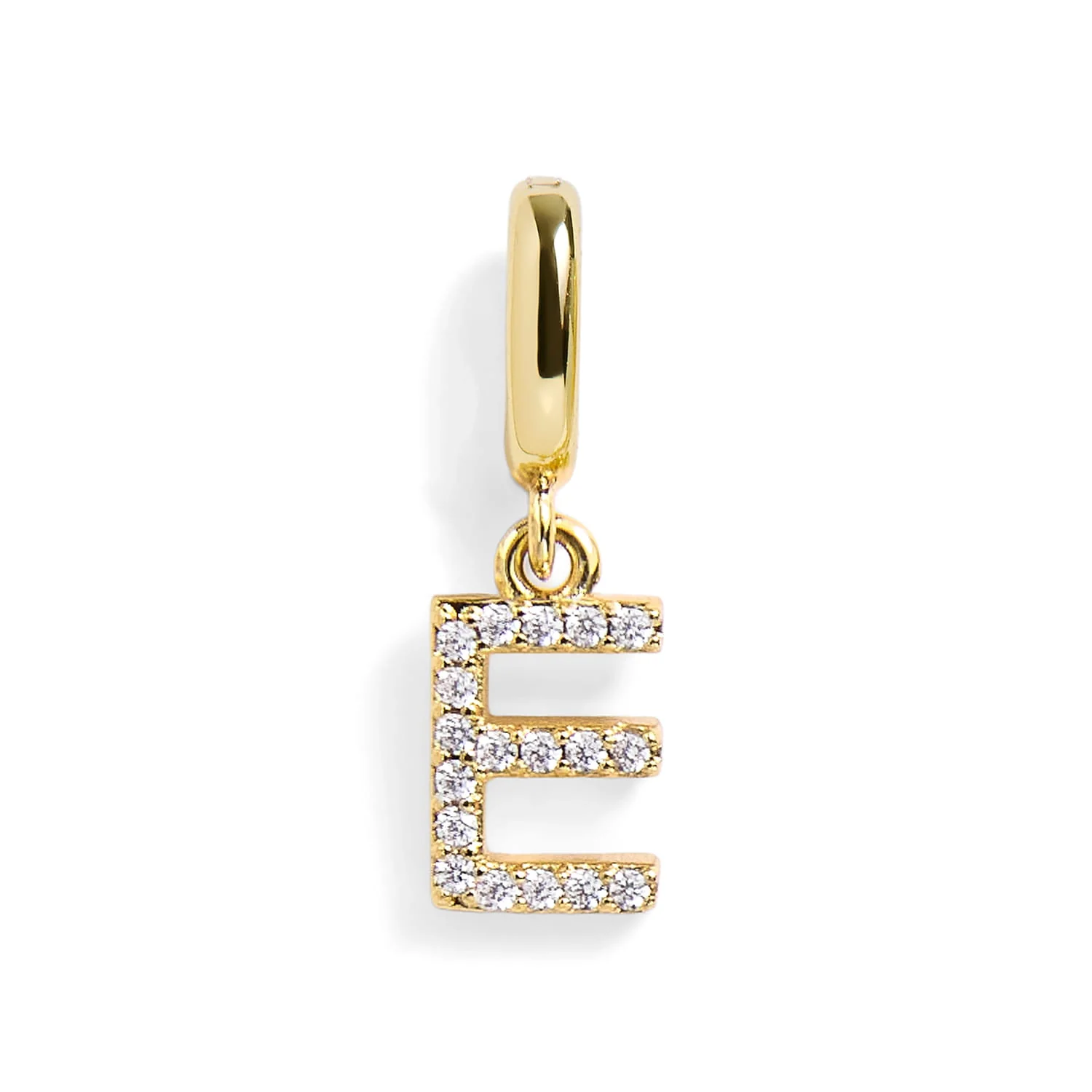 Pavé Letter Charm - Image 32