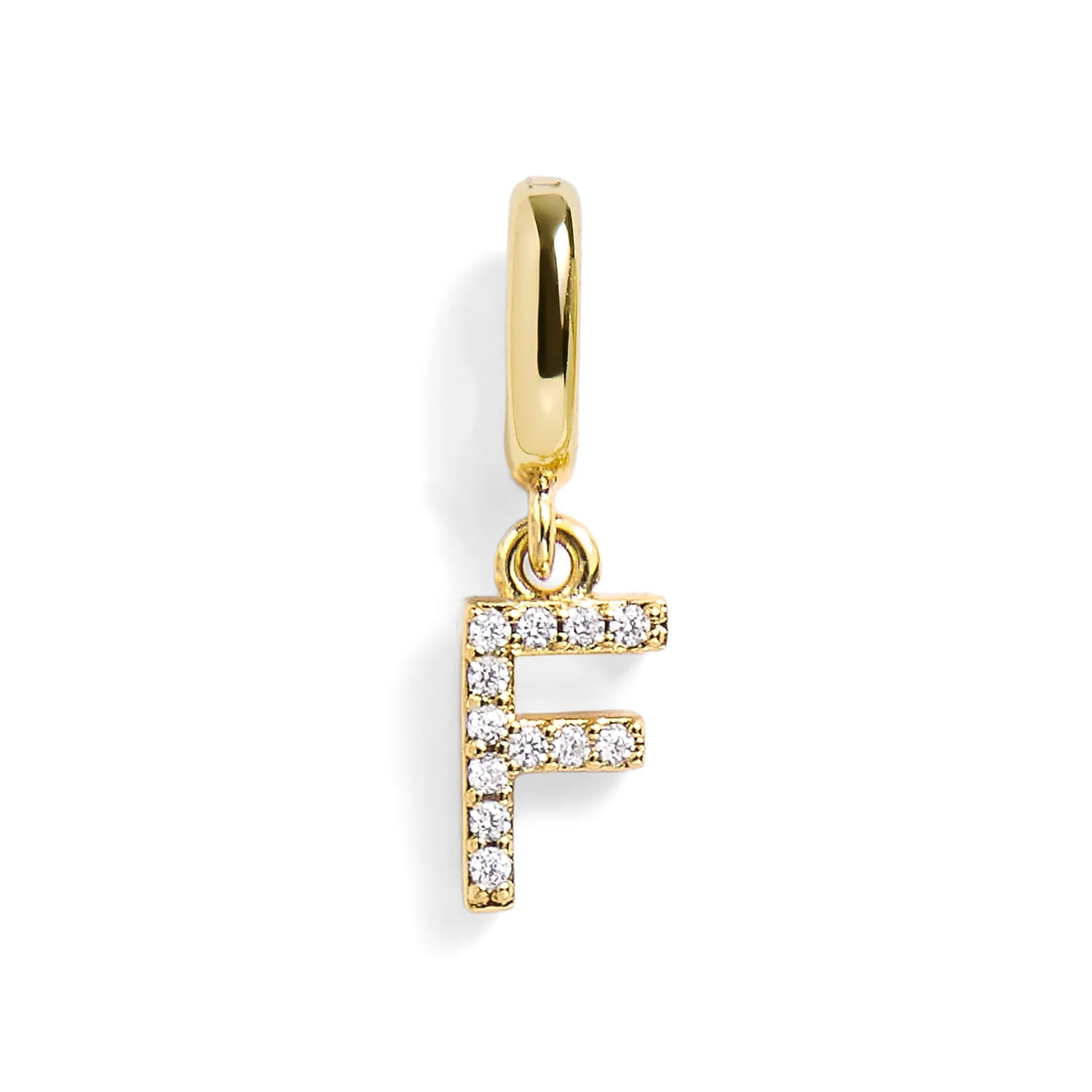 Pavé Letter Charm - Image 33