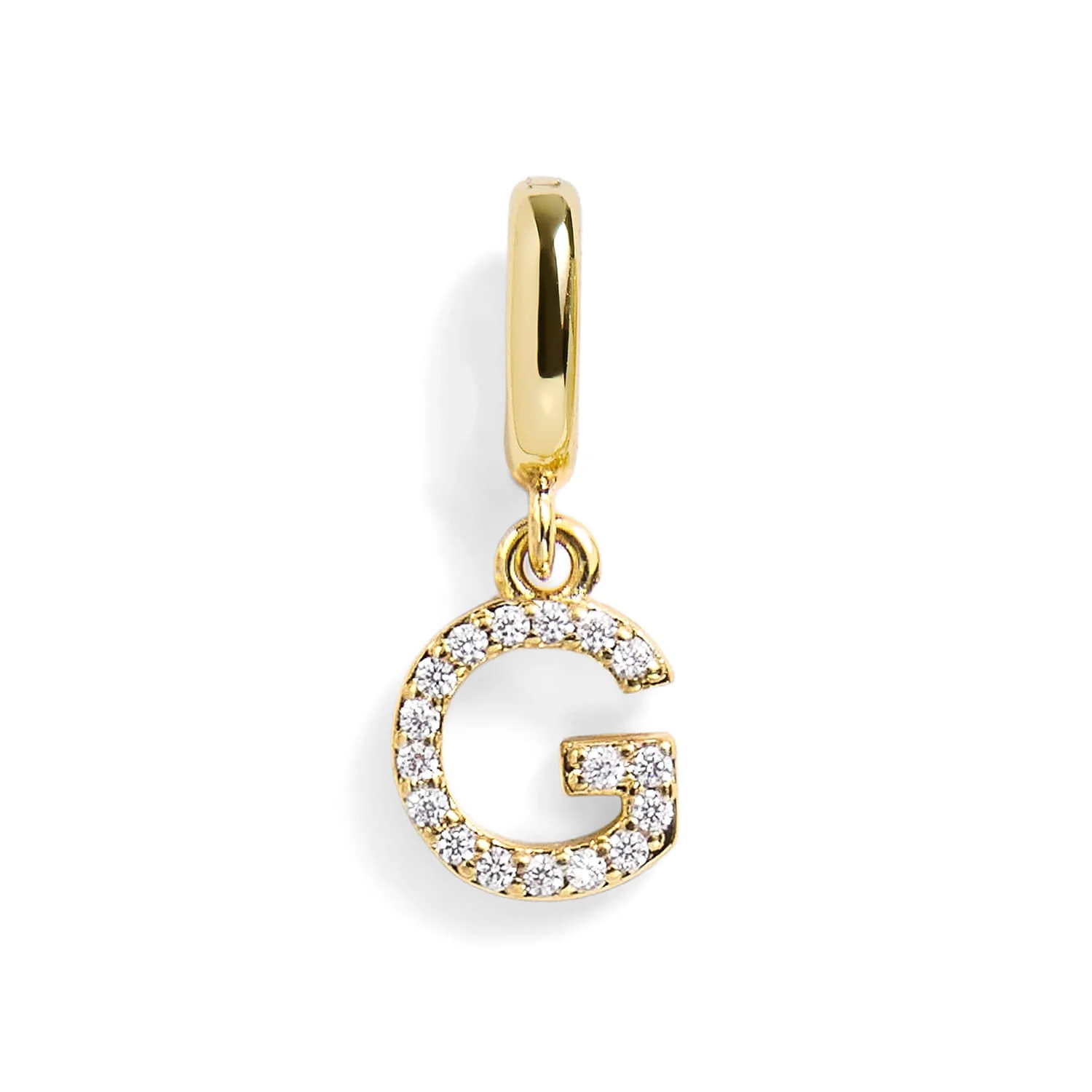 Pavé Letter Charm - Image 34