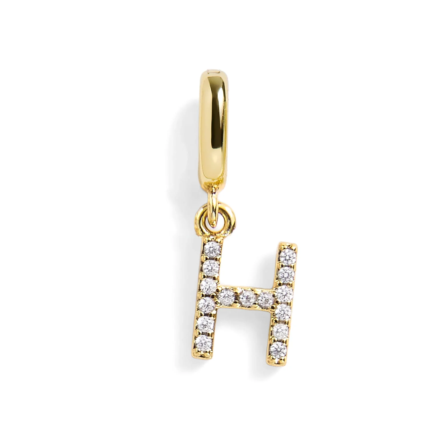 Pavé Letter Charm - Image 35