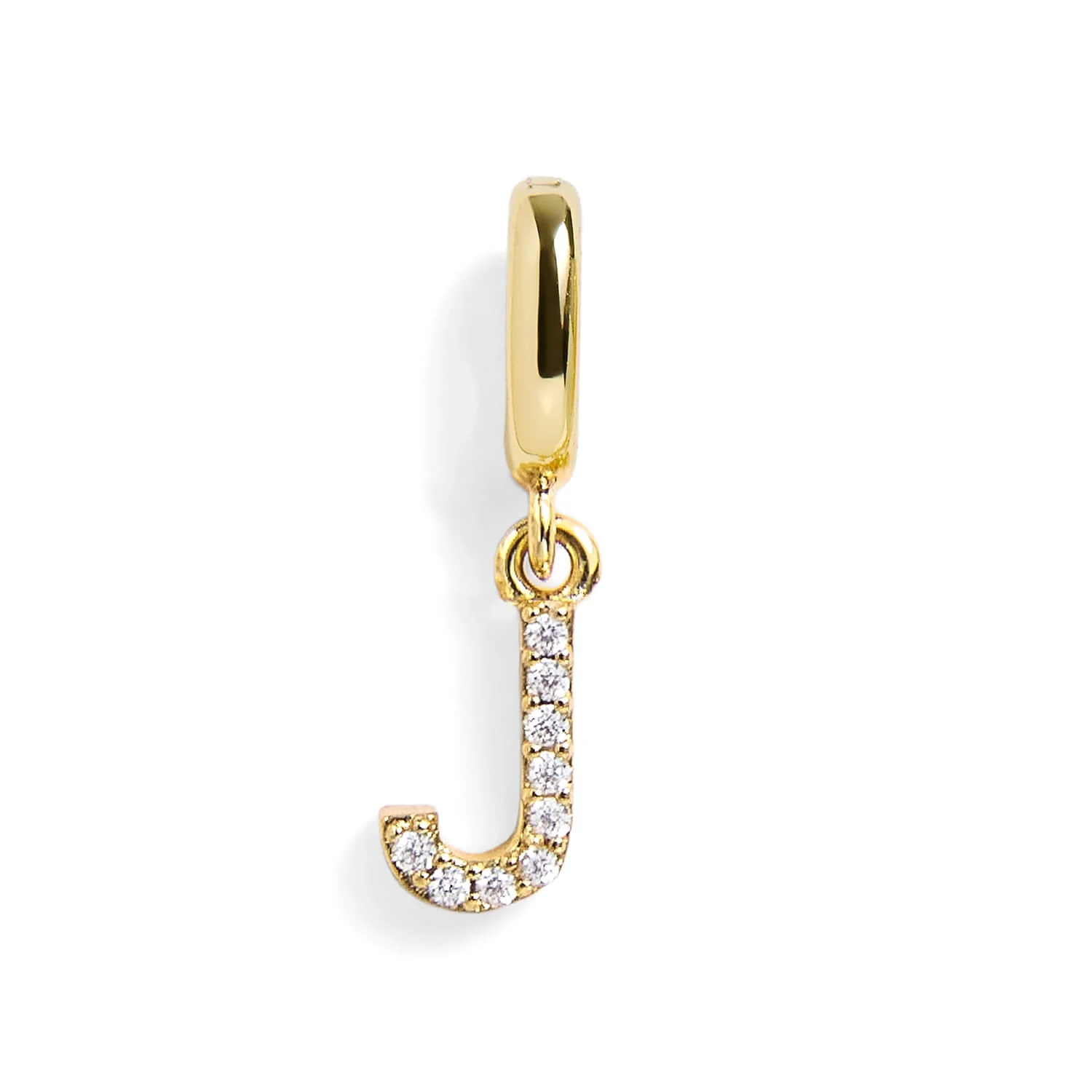 Pavé Letter Charm - Image 37