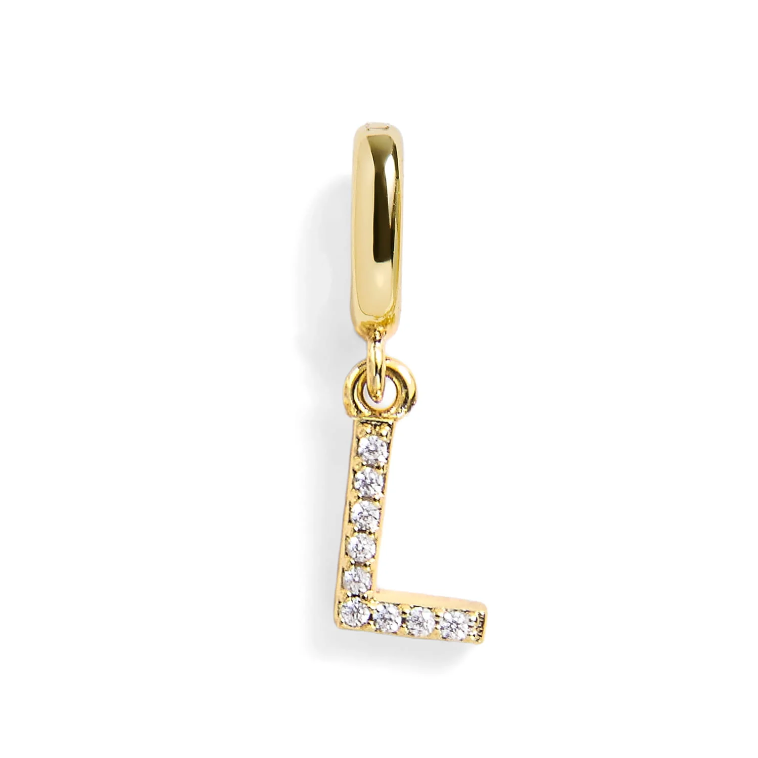 Pavé Letter Charm - Image 39