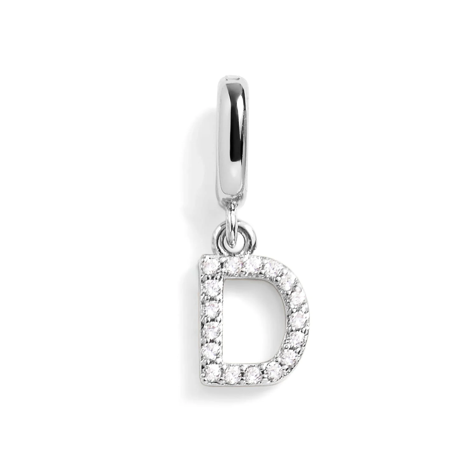 Pavé Letter Charm - Image 4